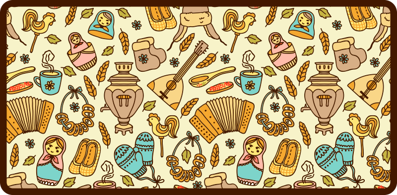 어린 이용 비닐 카펫 장난기 가득한 보육 테마 - TenStickers