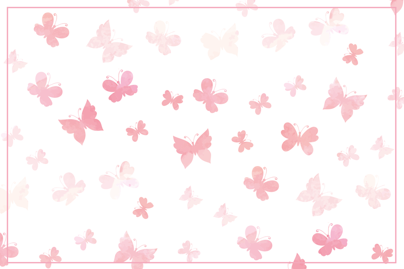 비닐 카펫 꽃과 식물 나비 분산 - TenStickers