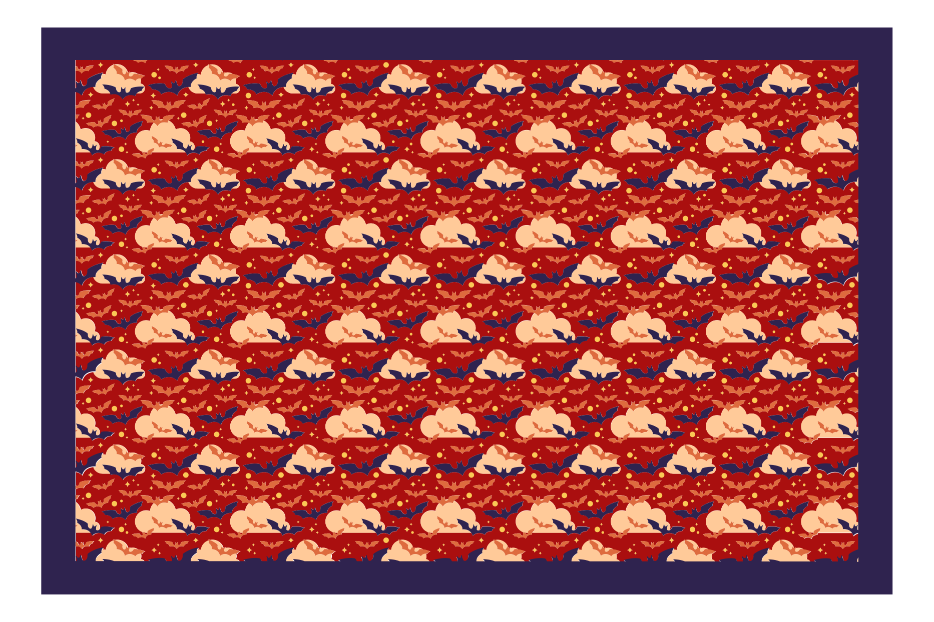 비닐 카펫 동물 사파리 모험 - TenStickers