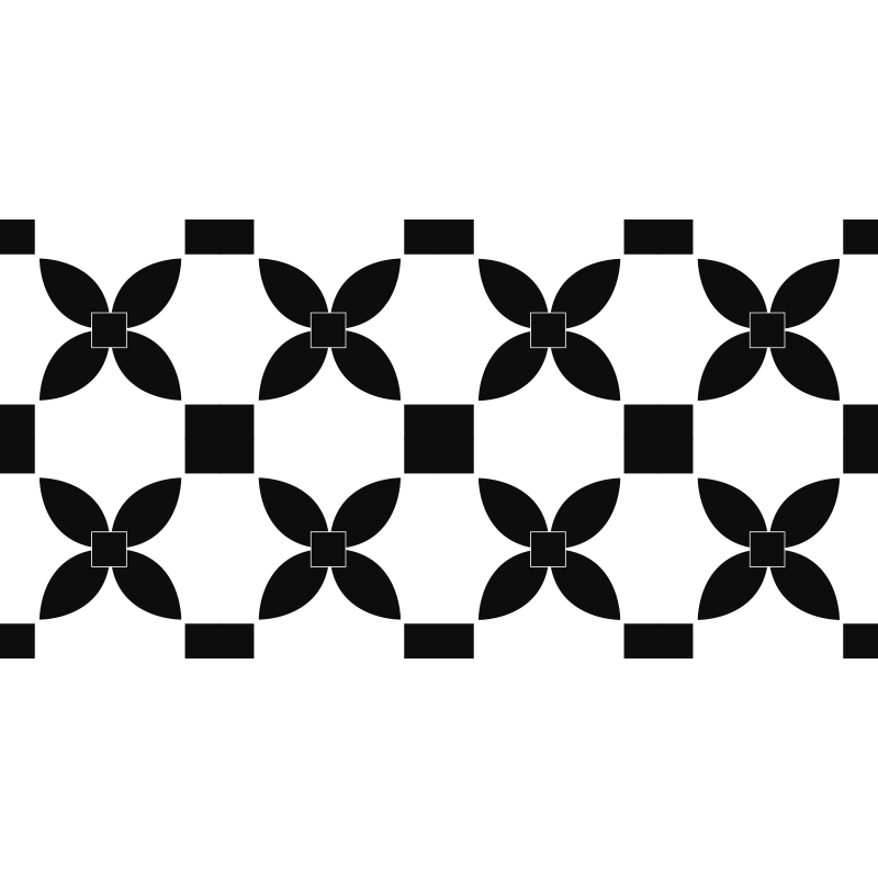 비닐 주방 카펫 단색 타일링 - TenStickers