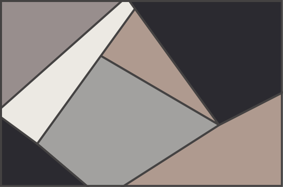 기하학적 효과 비닐 카펫 기하학적 모양 비닐 - TenStickers