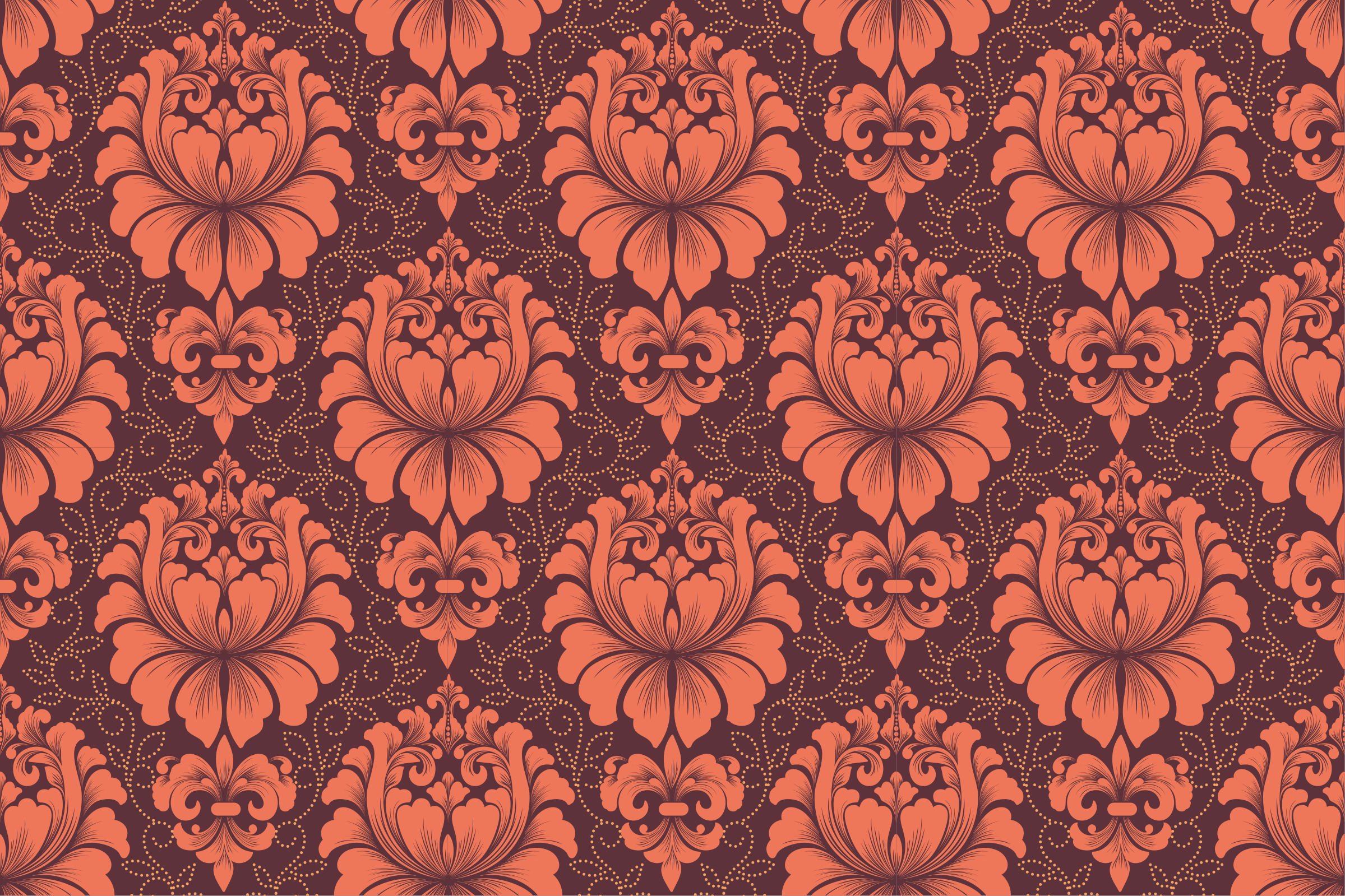 만다라 비닐 카펫 화려한 대칭 - TenStickers