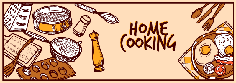 비닐 주방 카펫 가정 요리 - TenStickers