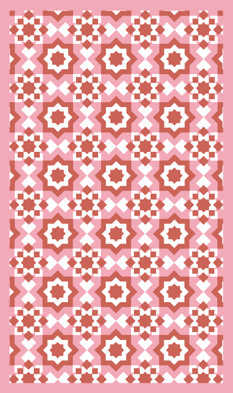 비닐 카펫 타일 효과 모자이크 타일 디자인 - TenStickers