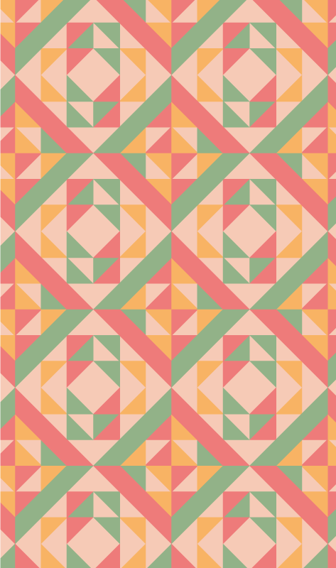 비닐 러그 포장 패턴 돌 바닥 타일 - TenStickers