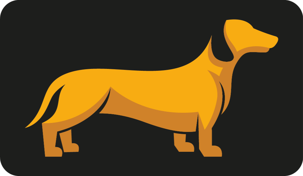 비닐 카펫 동물 송곳니 실루엣 - TenStickers