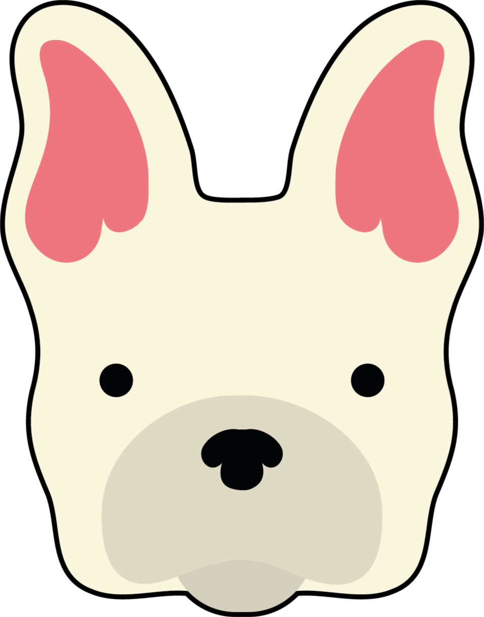 개 집 동물 비닐 러그 - TenStickers