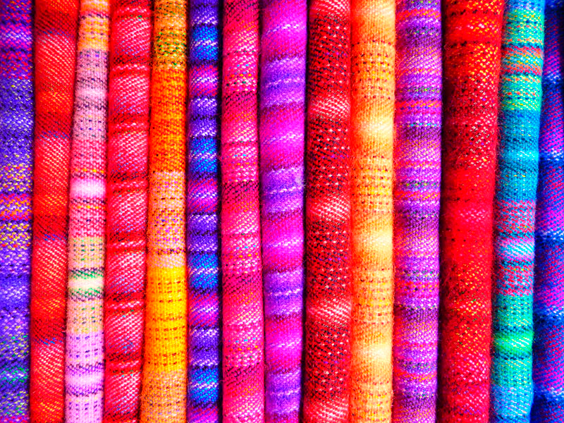 비닐 카펫 정리 화려한 모자이크 줄무늬 - TenStickers