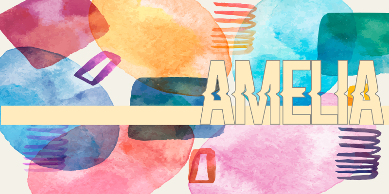 이름이있는 비닐 카펫 맞춤형 이름 - TenStickers