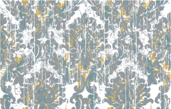 모자이크 효과 비닐 카펫 추상 모자이크 구성 - TenStickers