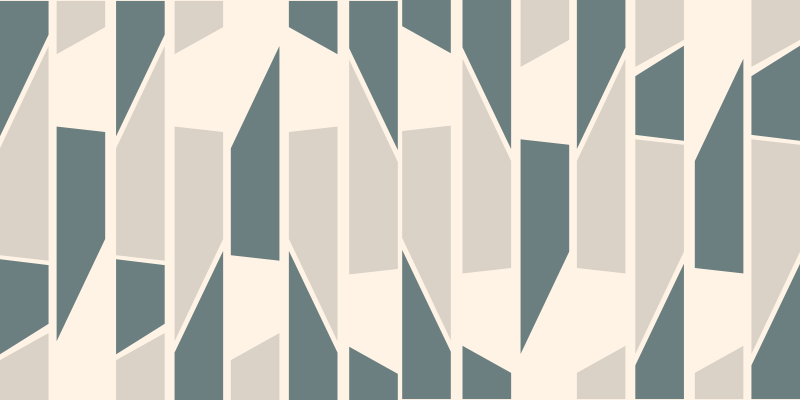 기하학적 효과 비닐 카펫 추상적인 각도 - TenStickers