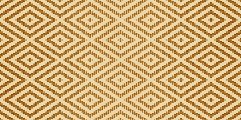 기하학적 효과 비닐 카펫 다이아몬드 텍스처 스타일 - TenStickers