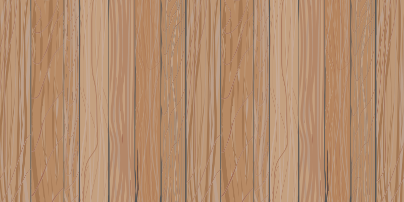 창백한 나무 보드 비닐 러너 - TenStickers