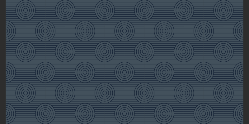 기하학적 효과 비닐 카펫 기하학적 원형 모티프 - TenStickers