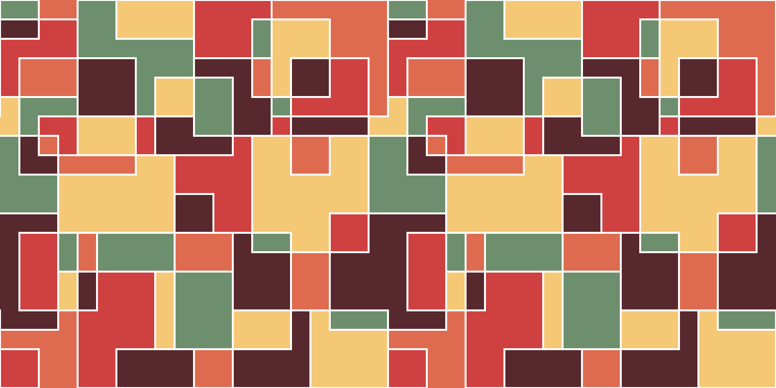 기하학적 효과 비닐 카펫 다채로운 추상 - TenStickers