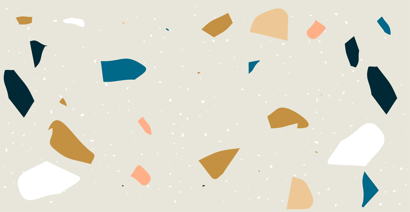 기하학적 효과 비닐 카펫 테라조 스플래시 - TenStickers