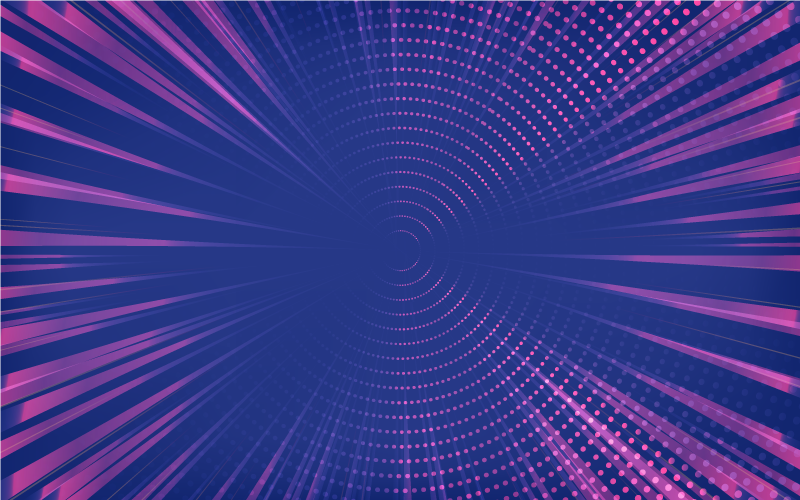 기하학적 효과 비닐 카펫 광학적 복사휘도 - TenStickers