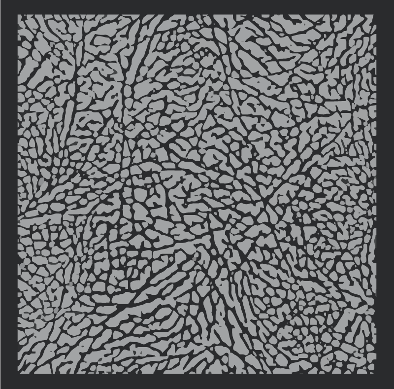 회색 비닐 카펫 질감 있는 어두운 패턴 - TenStickers