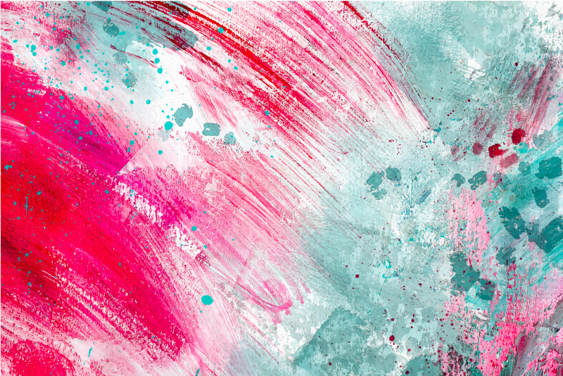 모던 효과 비닐 카펫 다채로운 색상의 조화 - TenStickers