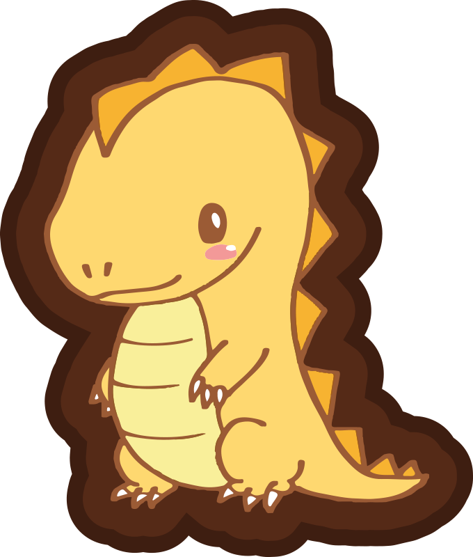 어린 이용 비닐 카펫 귀여운 공룡 디자인 - TenStickers