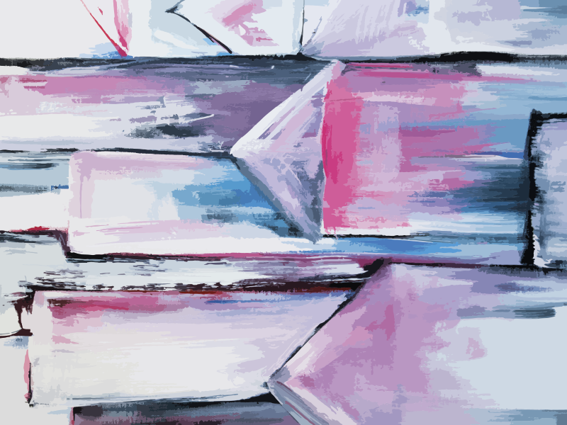 비닐 카펫 기타 텍스처 추상 색상 층 - TenStickers