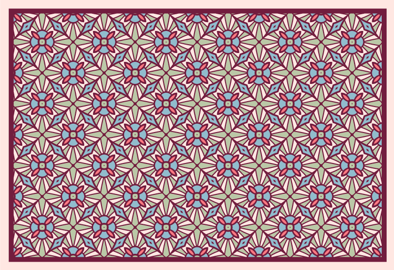 거실용 비닐 깔개 생동감 넘치는 구성 - TenStickers