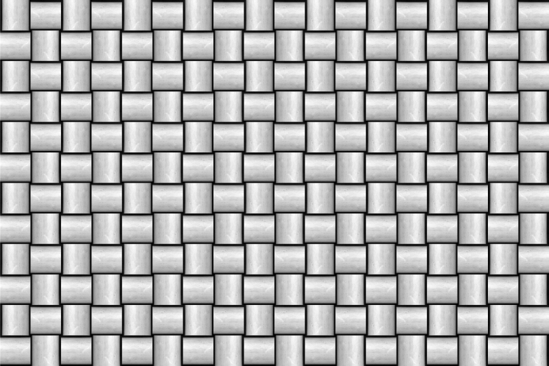 대리석 비닐 러그 회색 사각 무늬 - TenStickers