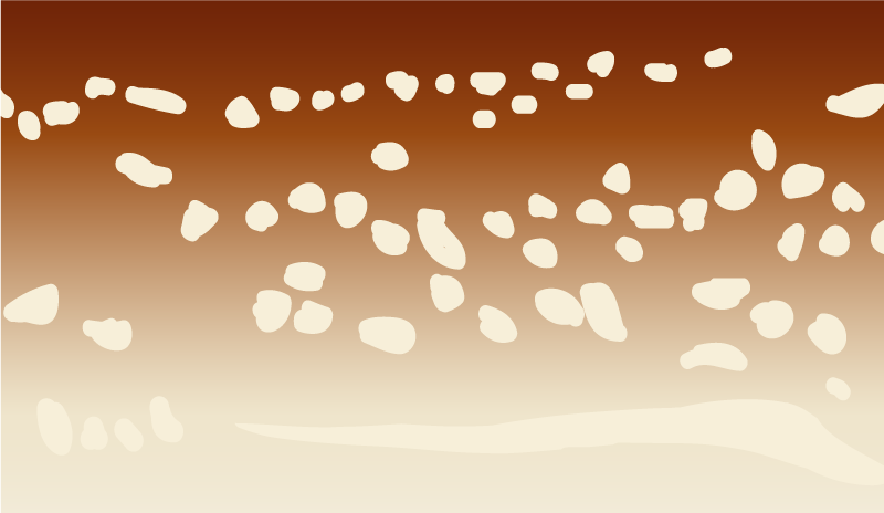 비닐 카펫 스톤 효과 갈색 보도 - TenStickers