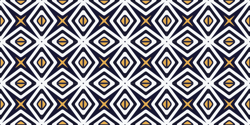 Altair 타일 효과 비닐 러그 - TenStickers