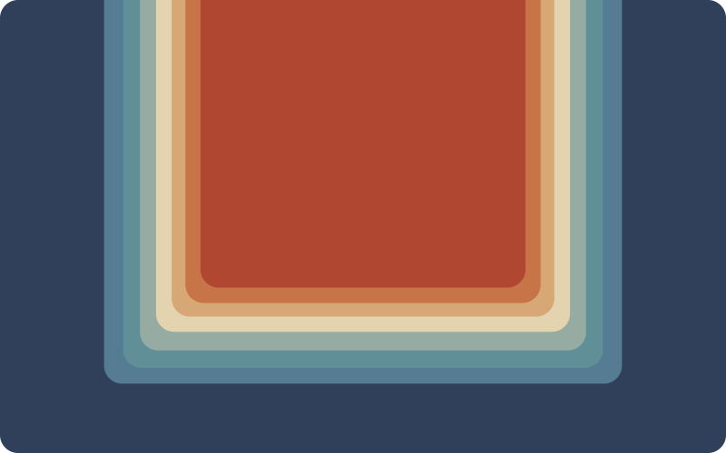 모던 효과 비닐 카펫 생동감 있는 레이어드 스트라이프 - TenStickers