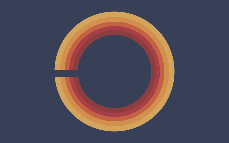 비닐 카펫 벤디미아 레트로 태양 디자인 - TenStickers