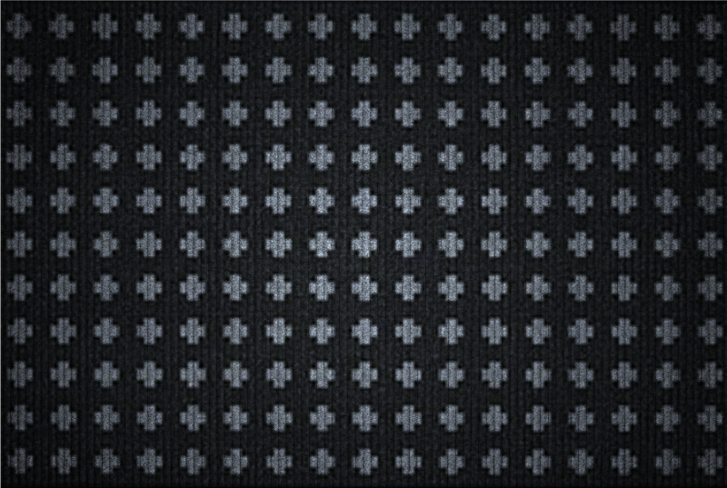 미니멀리스트 효과 비닐 카펫 교차 배열 디자인 - TenStickers