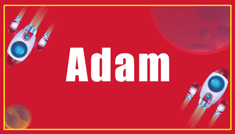 어린 이용 비닐 카펫 맞춤 이름 로켓 - TenStickers