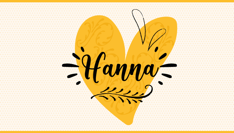 열대 효과 비닐 카펫 커스텀 오렌지 하트 - TenStickers