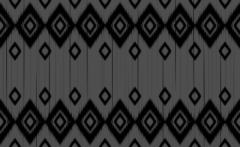 비닐 주방 카펫 블랙 다이아몬드 디자인 - TenStickers