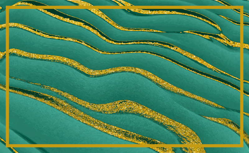 대리석 비닐 러그 추상 물결 패턴 - TenStickers