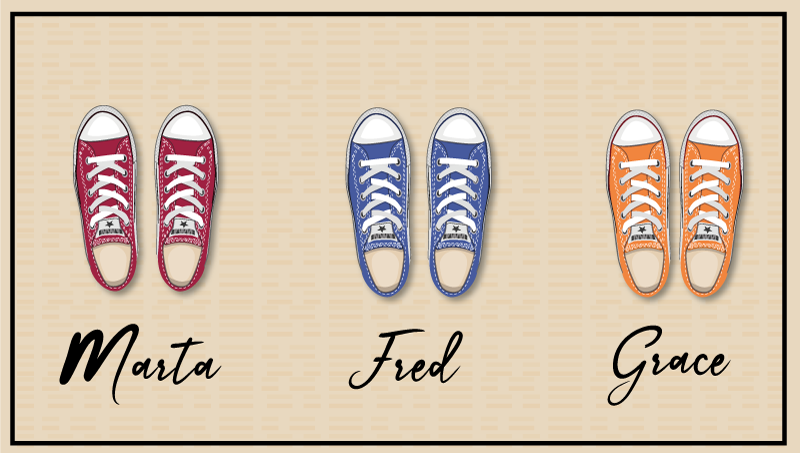 비닐 현관 카펫 맞춤 스니커즈 컬렉션 - TenStickers