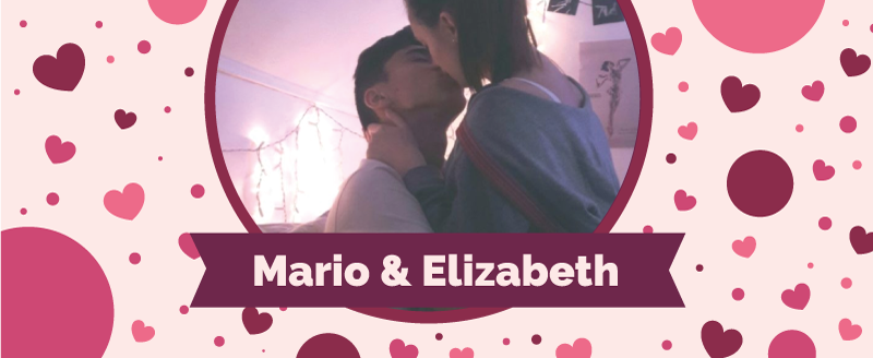 침실용 비닐 카펫 개인화된 사랑 사진 - TenStickers