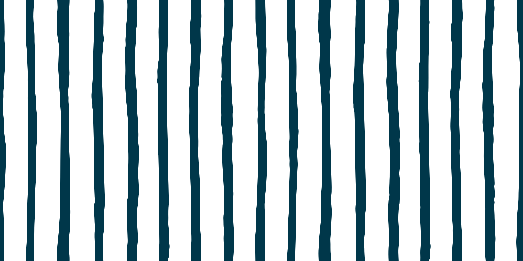 줄무늬 비닐 카펫 파란색과 흰색 모티프 - TenStickers