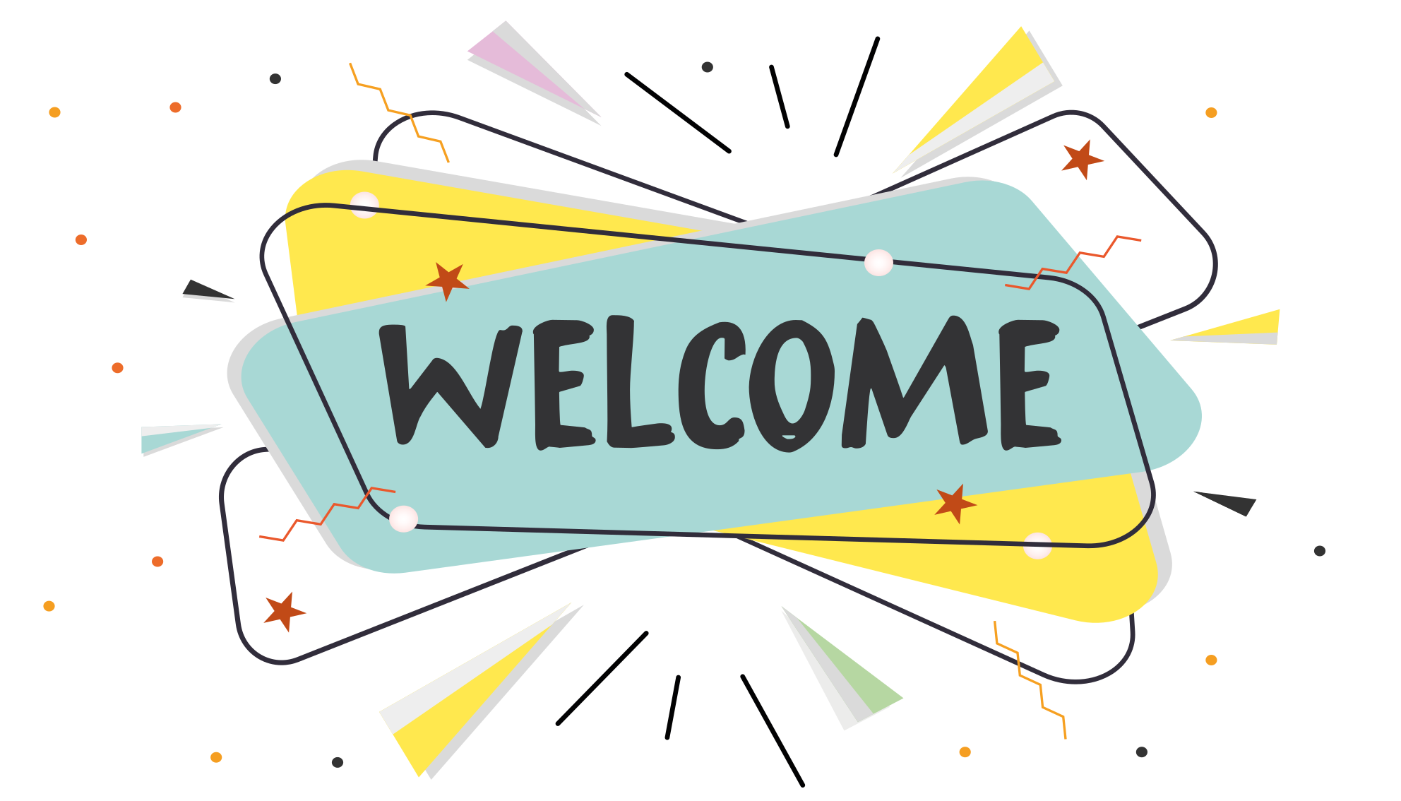 비닐 현관 카펫 추상 환영 - TenStickers