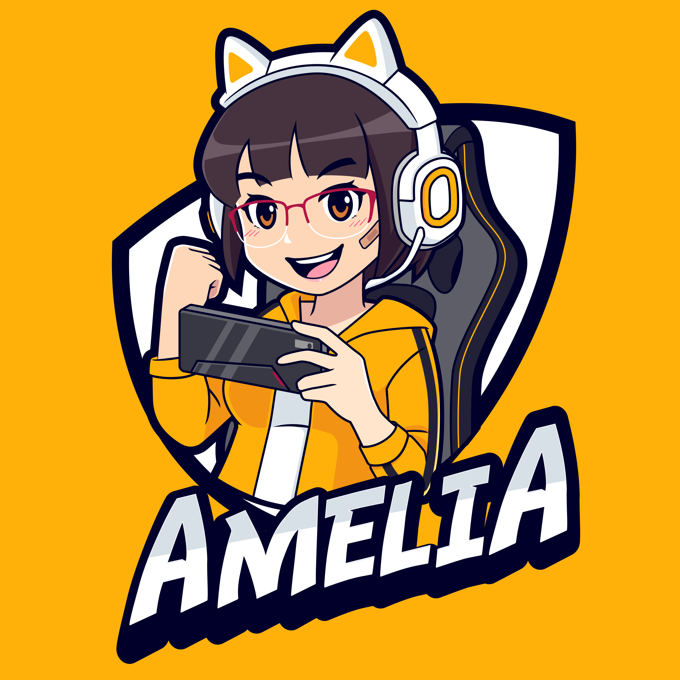 열대 효과 비닐 카펫 맞춤형 게임 초상화 - TenStickers