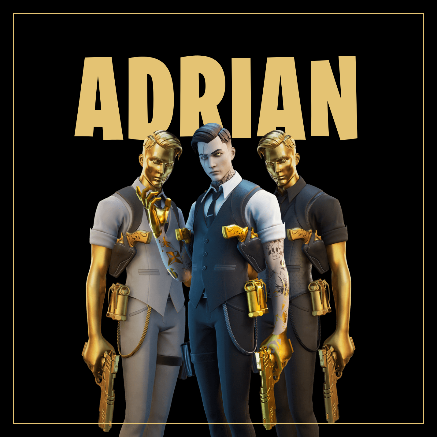 열대 효과 비닐 카펫 맞춤형 트리오 캐릭터 - TenStickers