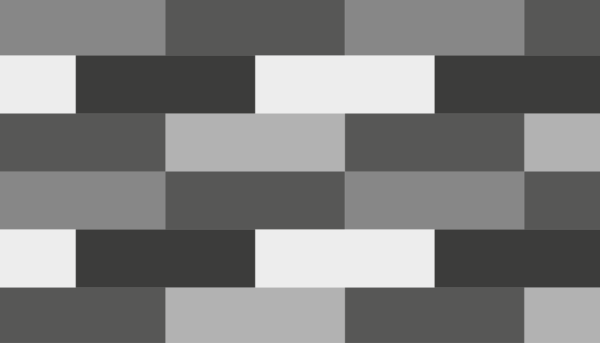 욕실용 비닐 카펫 흑백 블록 레이아웃 - TenStickers