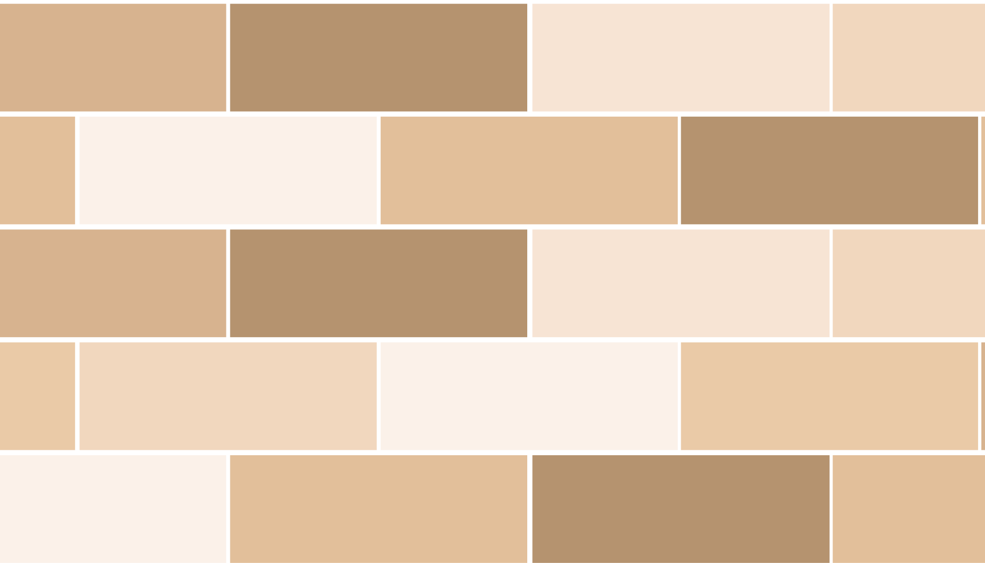 욕실용 비닐 카펫 중립 벽돌 타일 - TenStickers