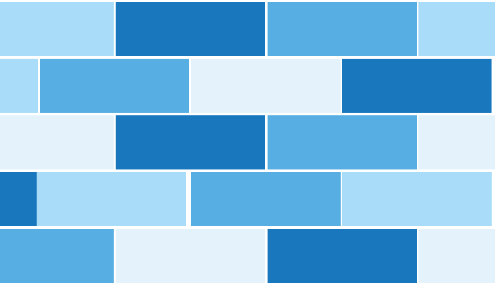 비닐 카펫 타일 효과 파란 벽돌 패턴 - TenStickers
