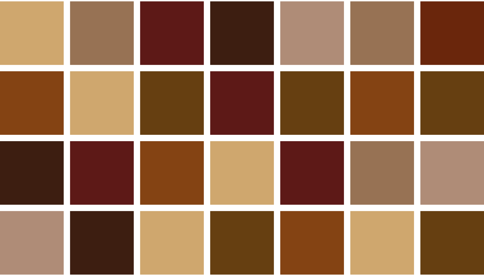 욕실용 비닐 카펫 따뜻한 색상 블록 - TenStickers