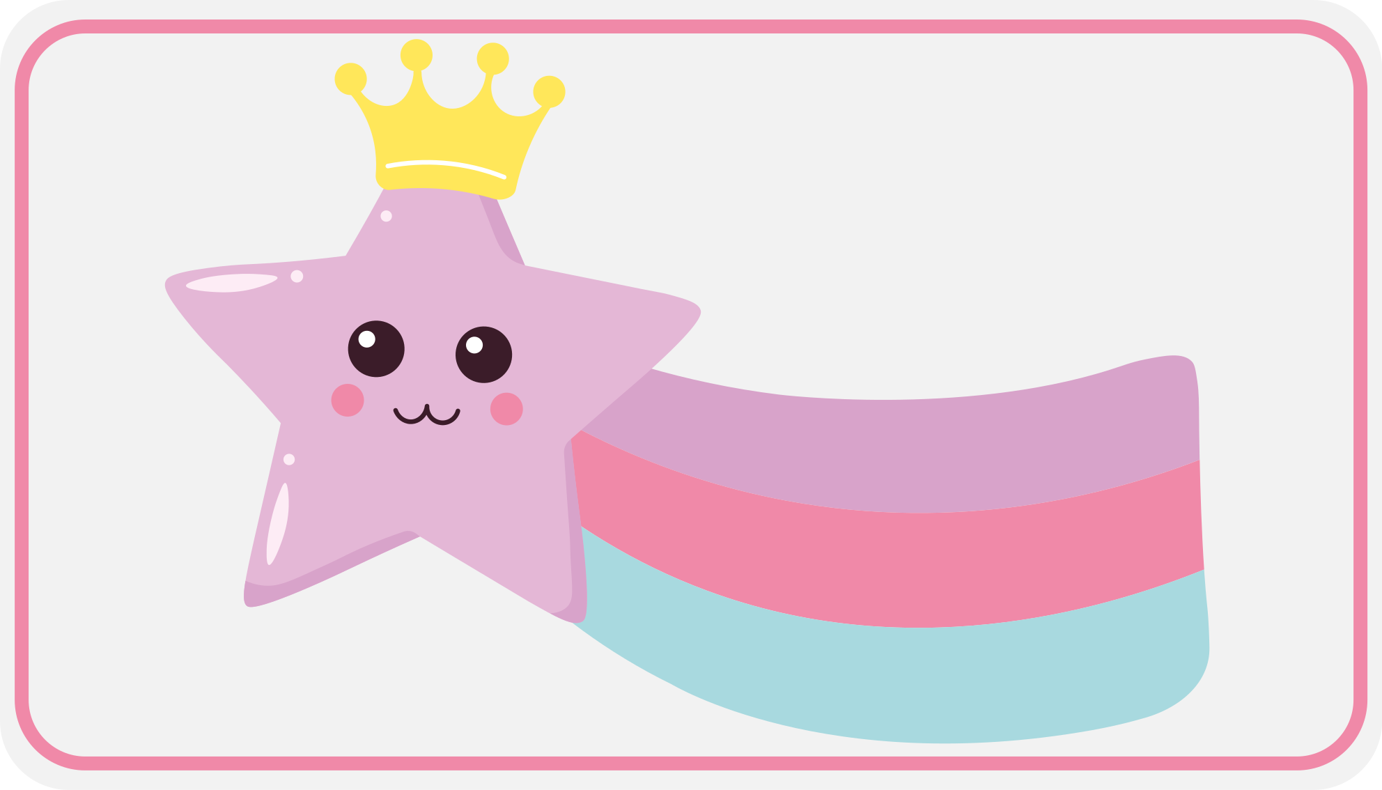 어린 이용 비닐 카펫 별빛 왕관 참 - TenStickers