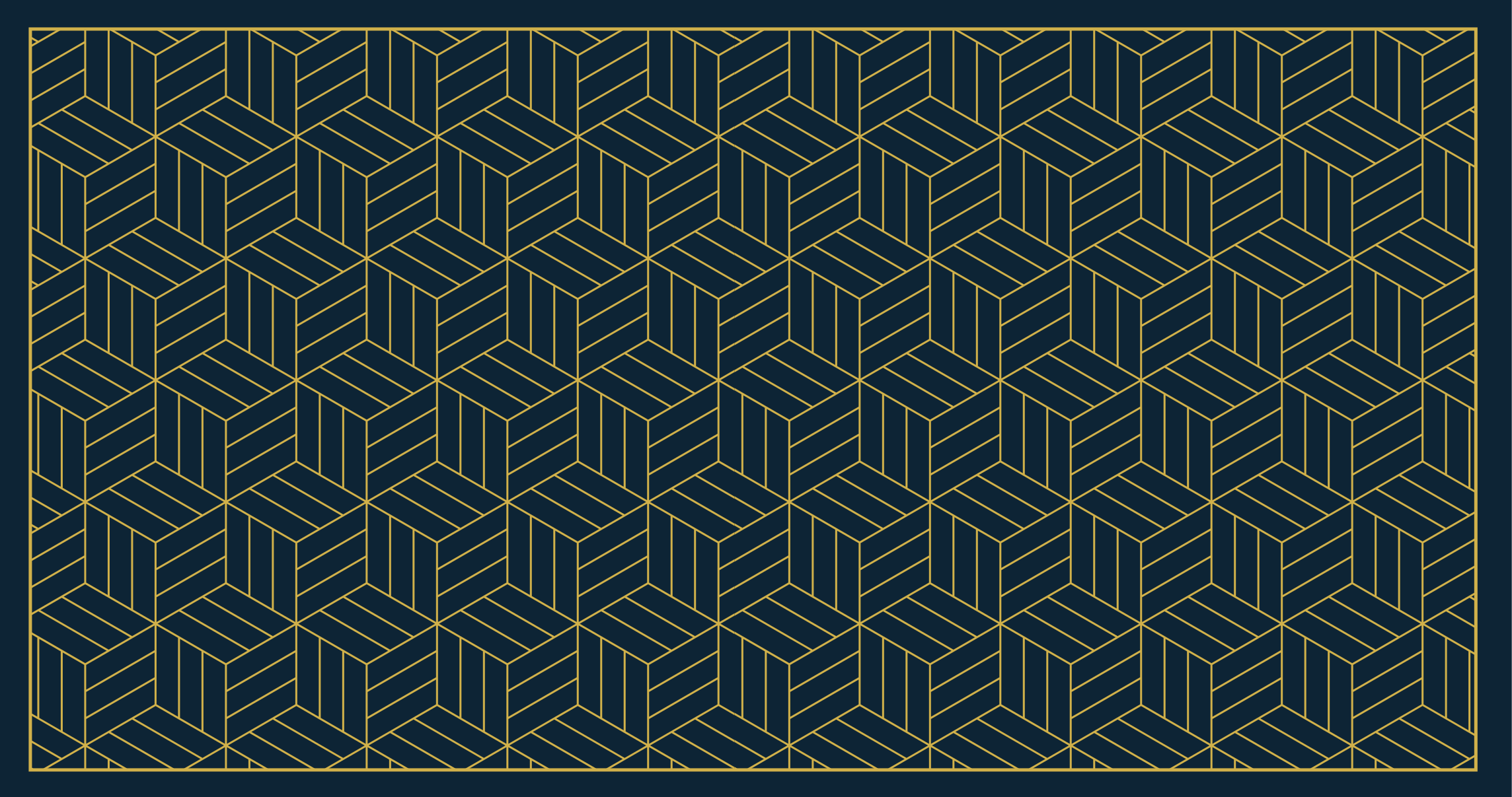 Seamles 기하학적 큐빅 패턴 거실 깔개 - TenStickers