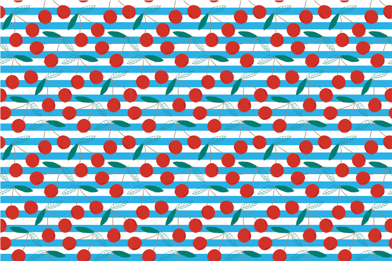 비닐 주방 카펫 벚꽃 디스플레이 - TenStickers