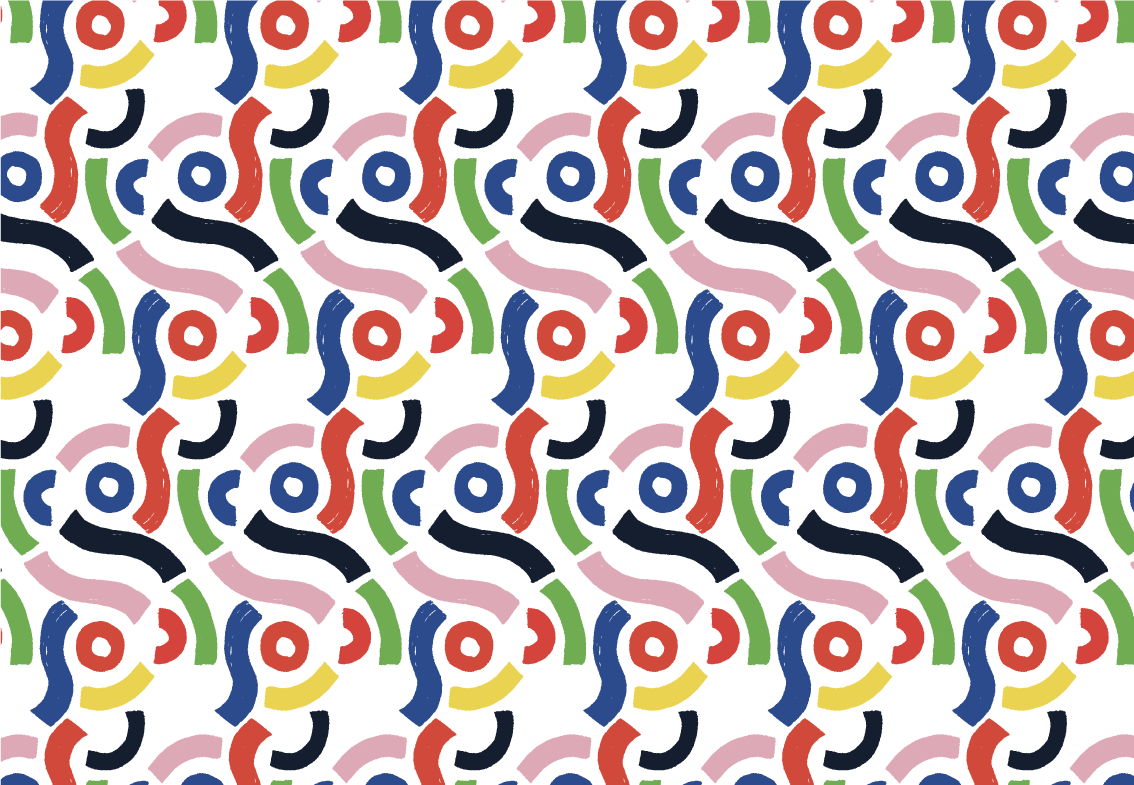 모자이크 효과 비닐 카펫 생동감 있는 기하학적 패턴 - TenStickers